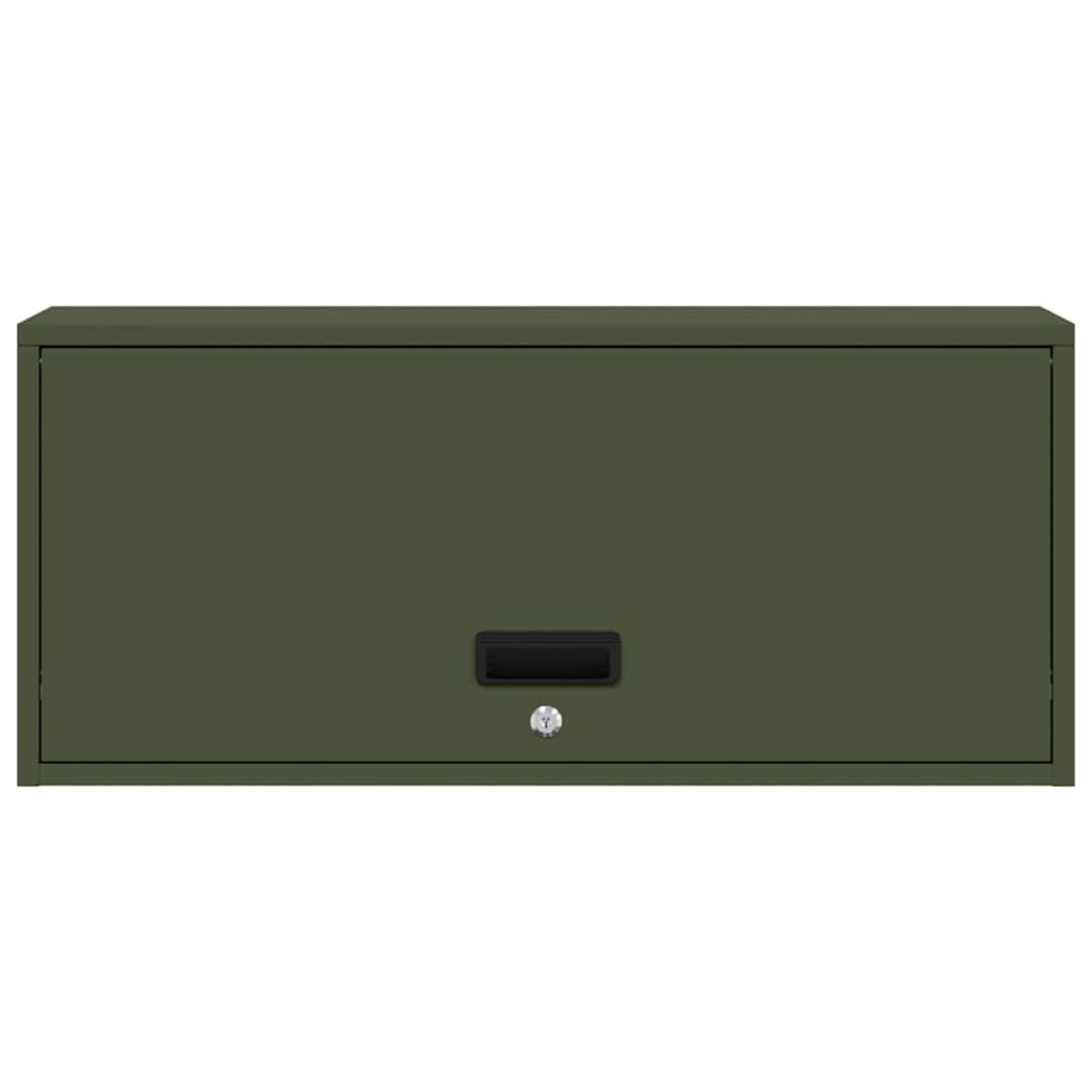 vidaXL Ντουλάπι τοίχου για γκαράζ Λαδί 80 x 33 x 35 εκ