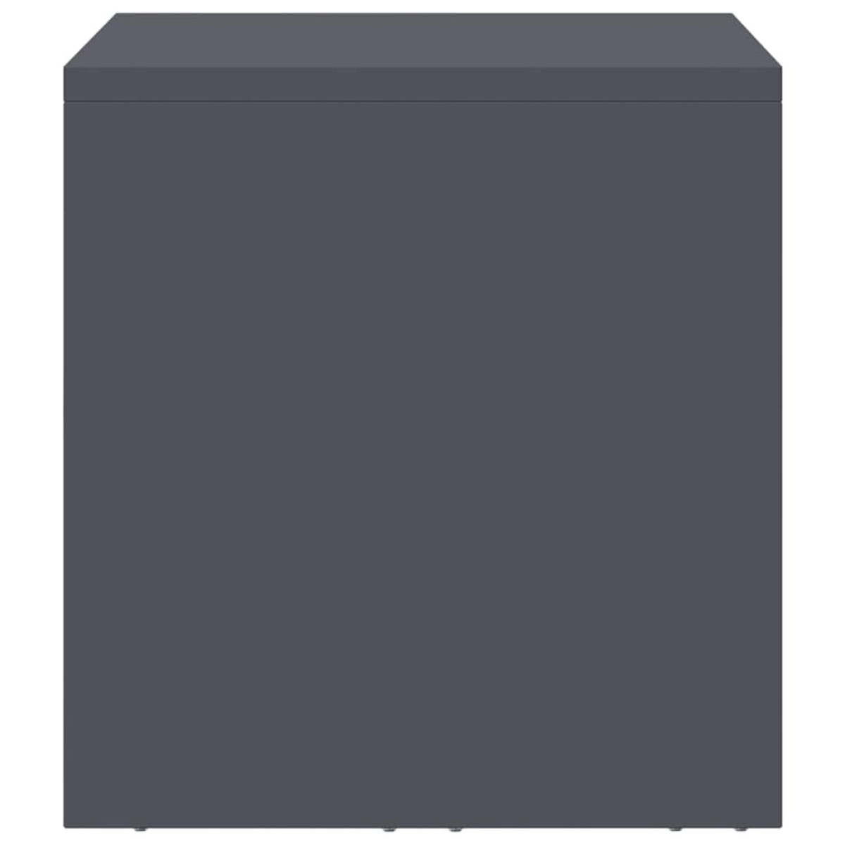 vidaXL Ντουλάπι τοίχου για γκαράζ Ανθρακί 60 x 33 x 35 εκ