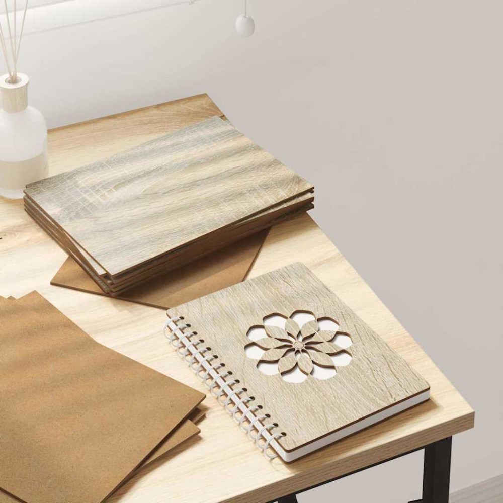 vidaXL Διακοσμητικά Πάνελ 150 pcs Δρύς Sonoma 15 x 21 x 0.27 εκ.