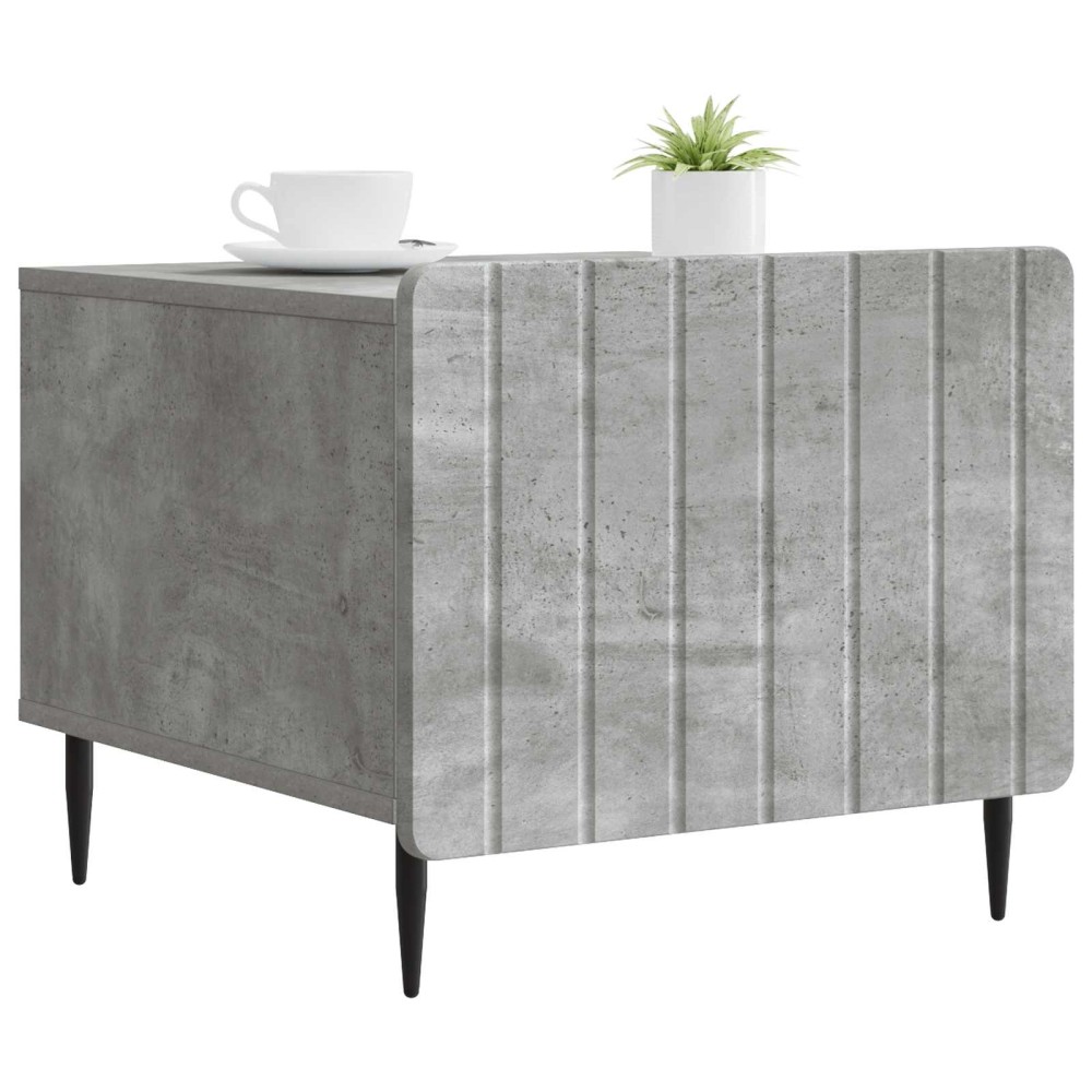 vidaXL Τραπεζάκι σαλονιού Γκρι Σκυροδέματος 49 x 50 x 42 εκ.