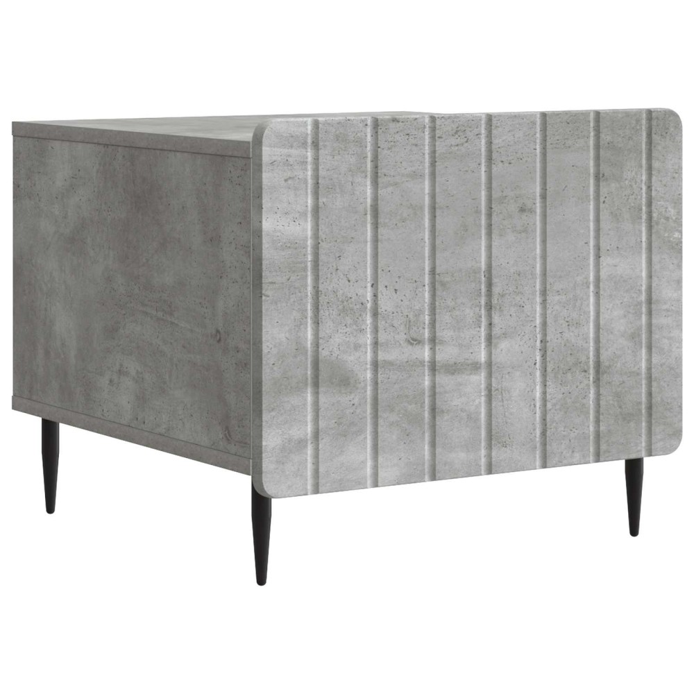 vidaXL Τραπεζάκι σαλονιού Γκρι Σκυροδέματος 49 x 50 x 42 εκ.