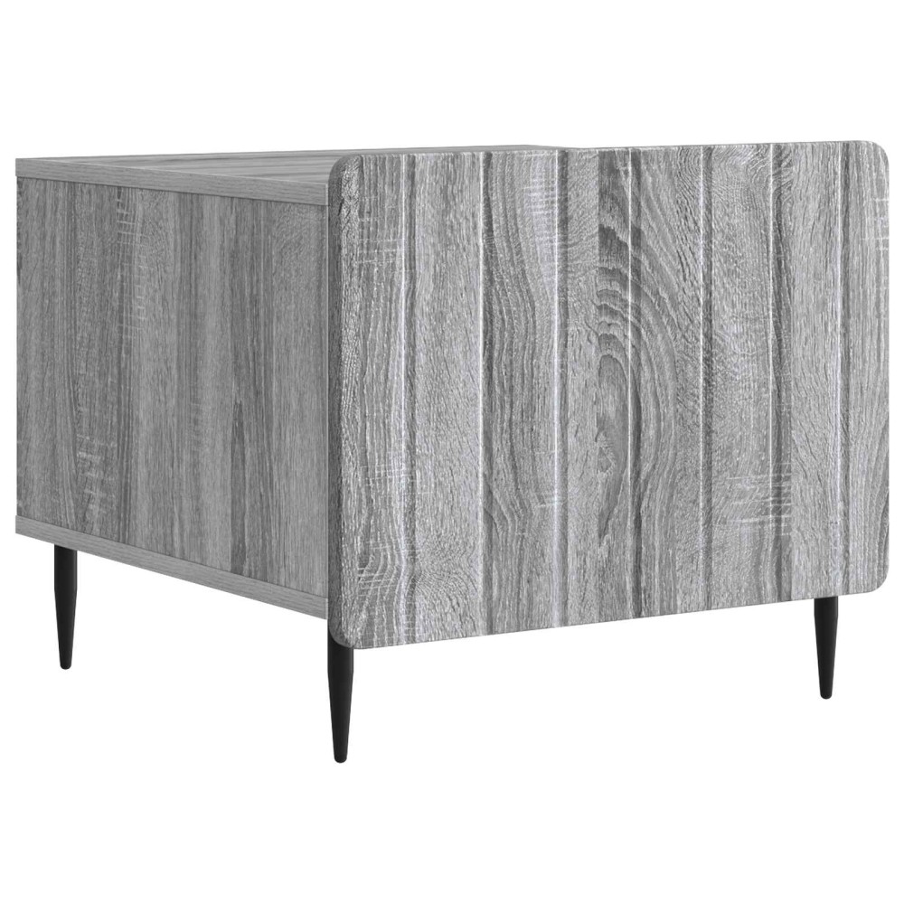 vidaXL Τραπεζάκι σαλονιού με συρτάρι Γκρι Sonoma 49 x 50 x 42 εκ.