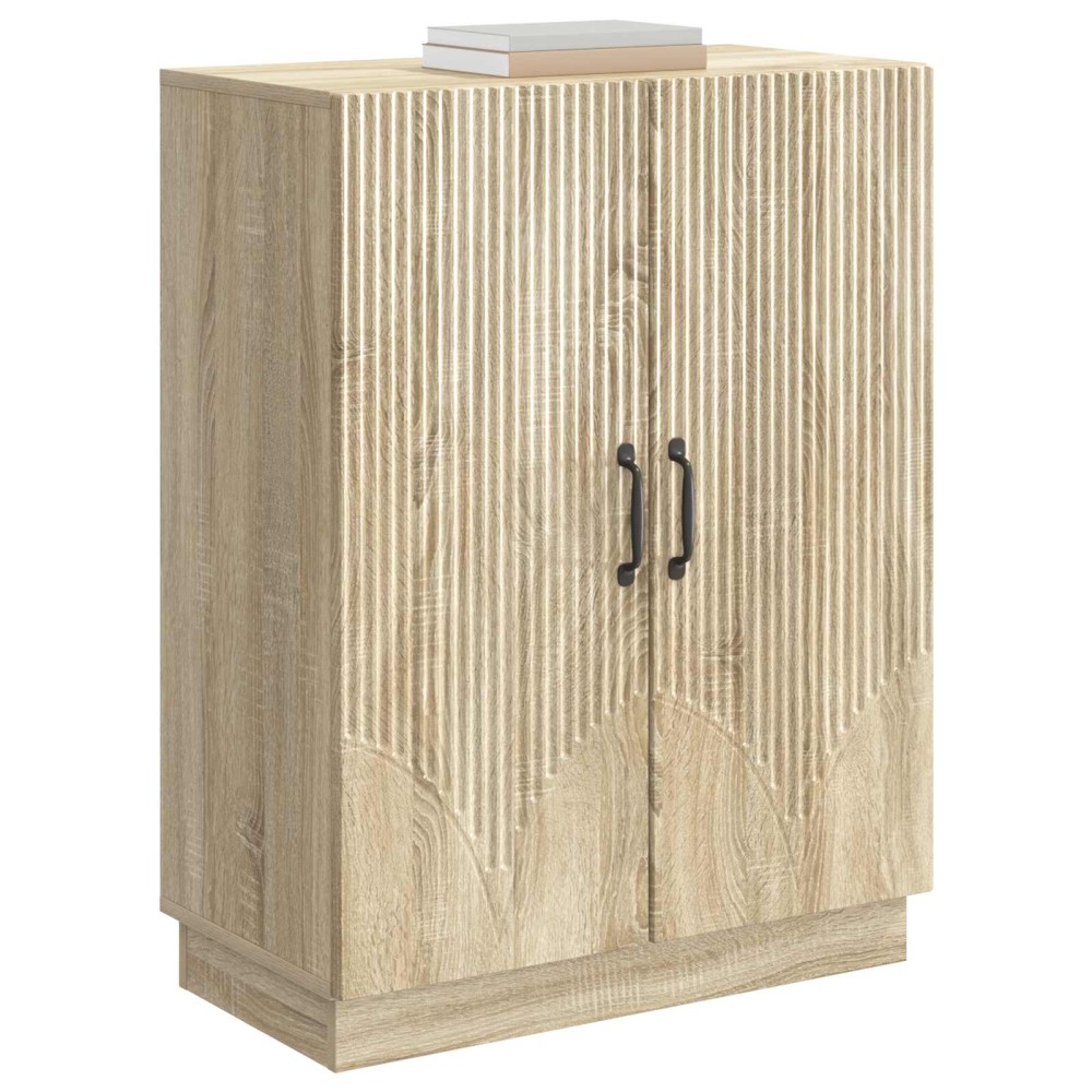 vidaXL Πλαϊνό γραφείο Sonoma Δρυς 66 x 34,5 x 87 εκ.