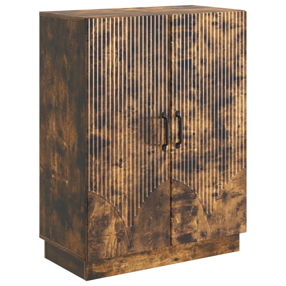 vidaXL Πλαϊνό γραφείο Καπνισμένο Ξύλο Δρυός 66 x 34,5 x 87 εκ.