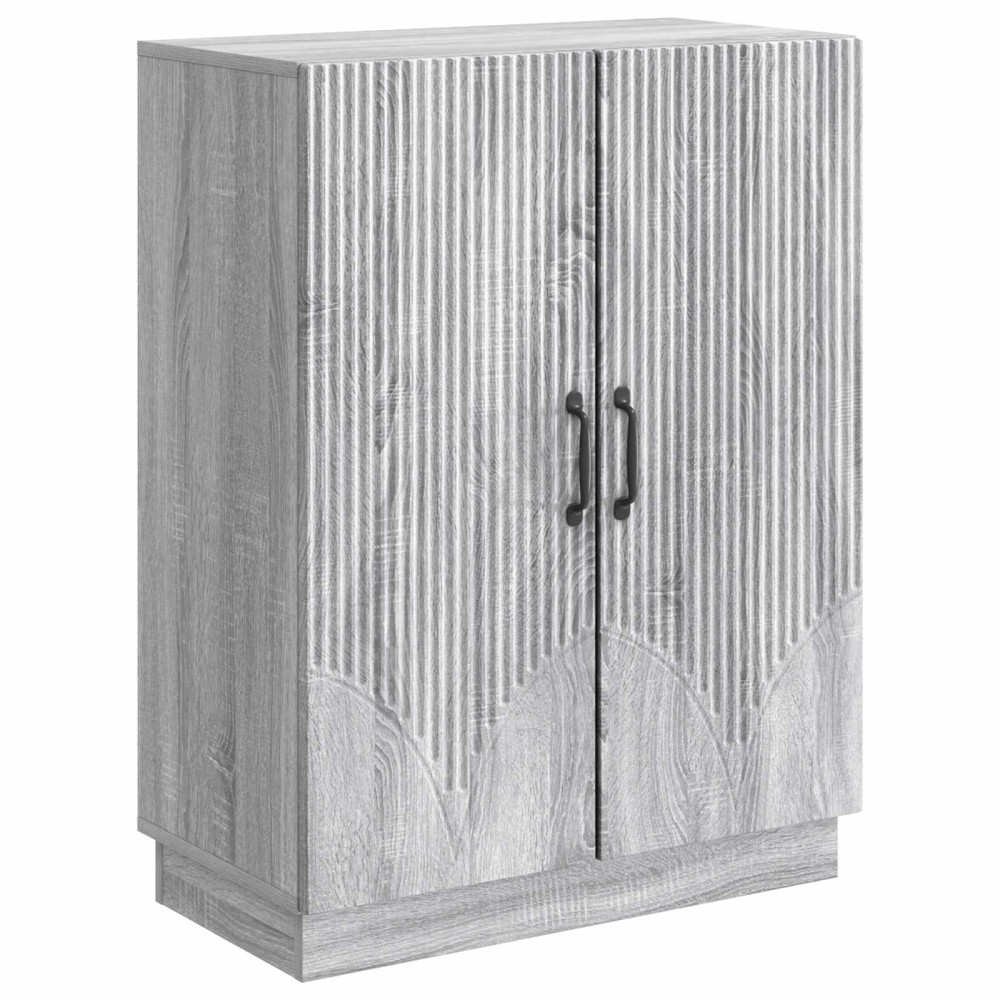 vidaXL Πλαϊνό γραφείο Γκρι Sonoma 66 x 34,5 x 87 εκ.