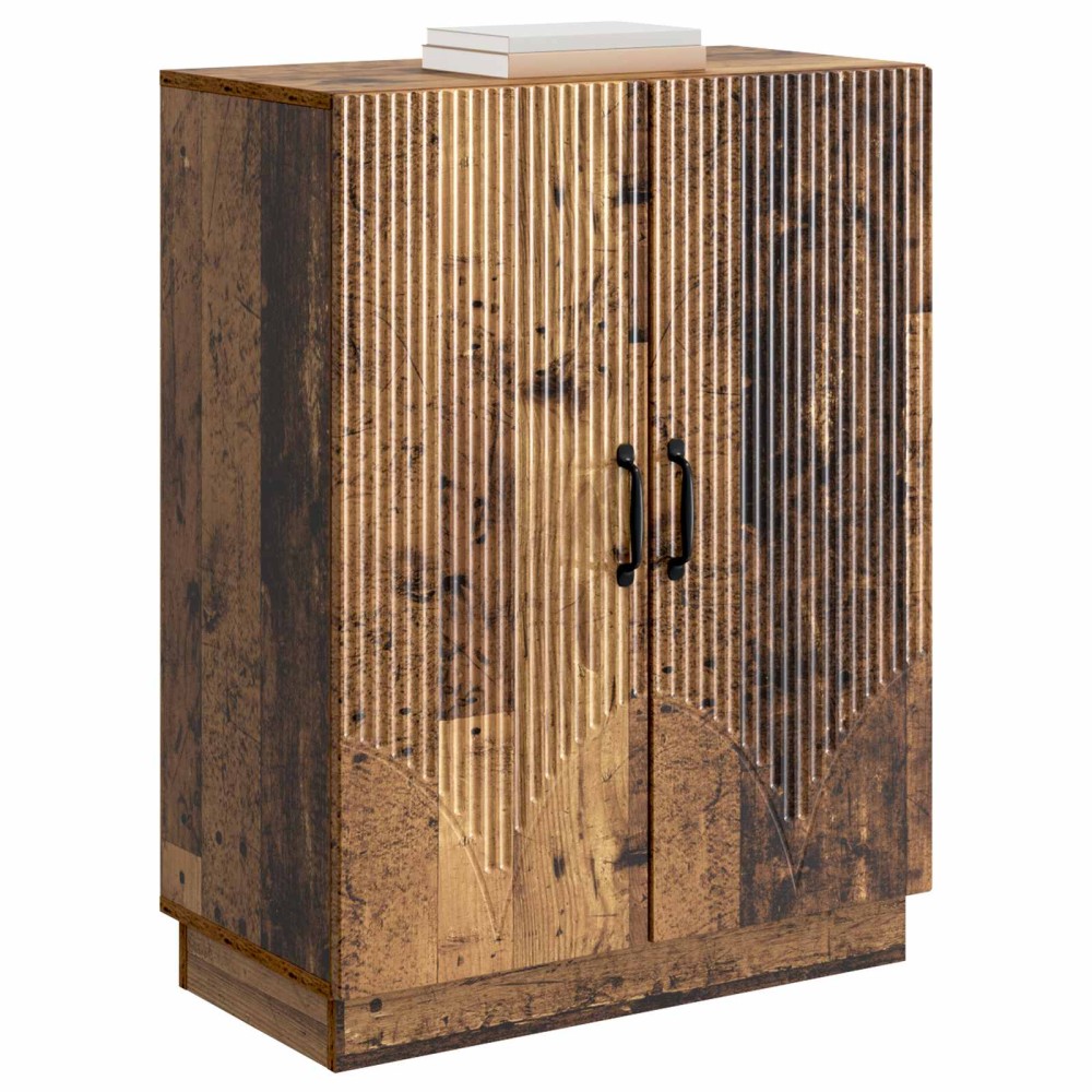 vidaXL Πλαϊνό γραφείο Παλαιωμένο ξύλο 66 x 34,5 x 87 εκ.