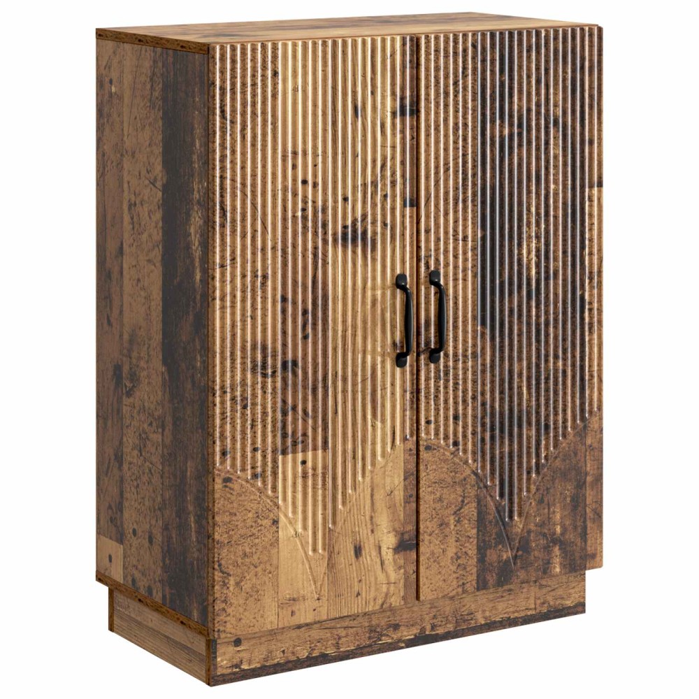 vidaXL Πλαϊνό γραφείο Παλαιωμένο ξύλο 66 x 34,5 x 87 εκ.