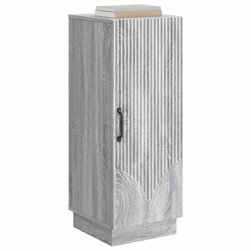 vidaXL Πλαϊνό γραφείο Γκρι Sonoma 33 x 34,5 x 87 εκ.