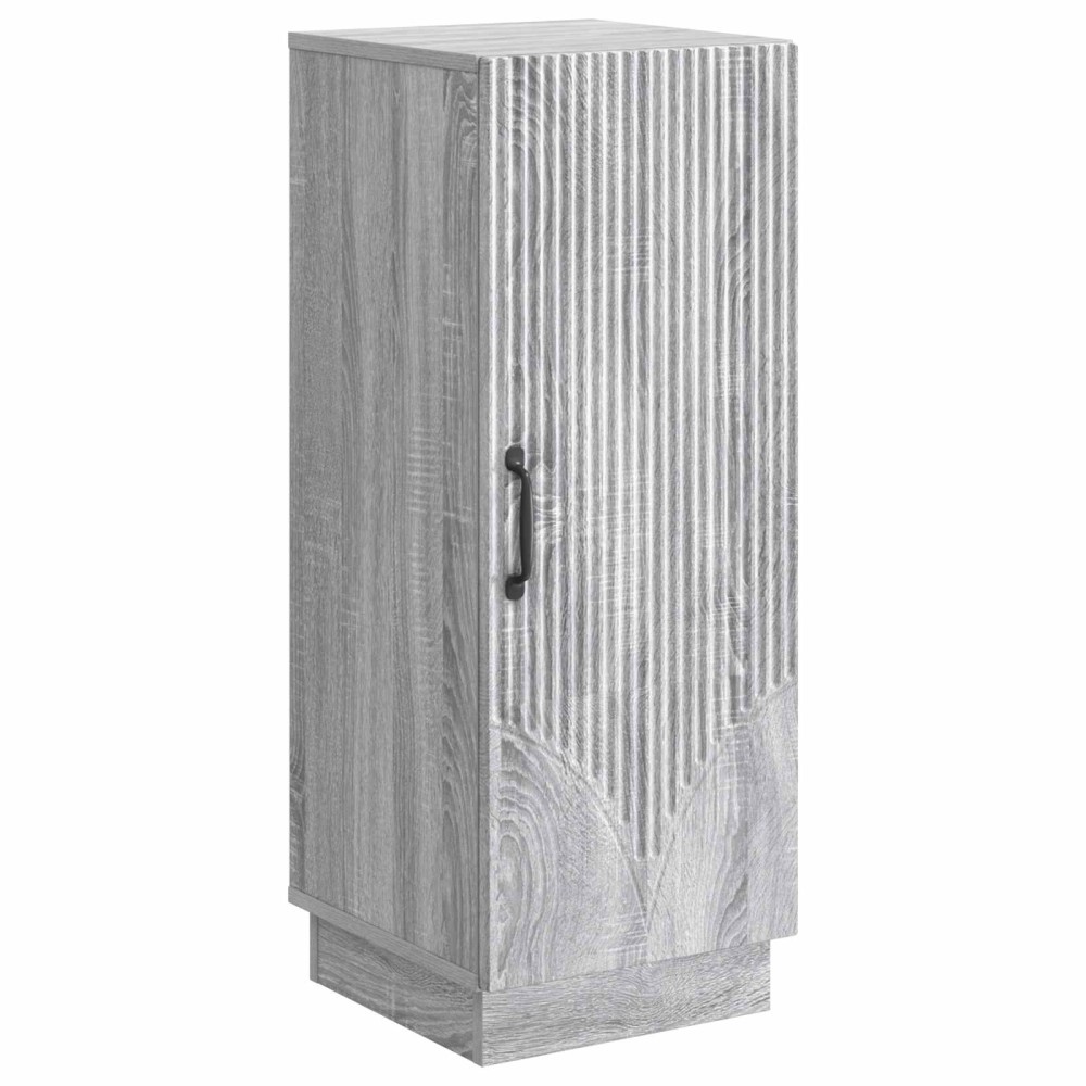 vidaXL Πλαϊνό γραφείο Γκρι Sonoma 33 x 34,5 x 87 εκ.