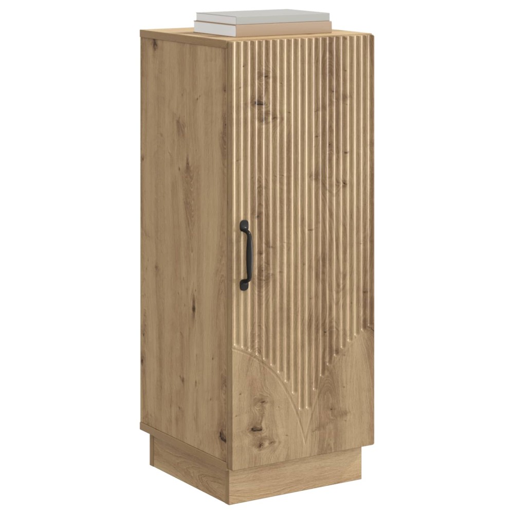 vidaXL Πλαϊνό γραφείο Artisan Δρυς 33 x 34,5 x 87 εκ.