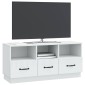 vidaXL Ντουλάπι TV Λευκό 102 x 34,5 x 47 εκ Επεξεργασμένο Ξύλο