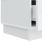 vidaXL Ντουλάπι TV Λευκό 147 x 34,5 x 27 εκ Επεξεργασμένο Ξύλο