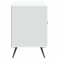 vidaXL Ντουλάπι TV Λευκό 99 x 34,5 x 50 εκ. Επεξεργασμένο Ξύλο