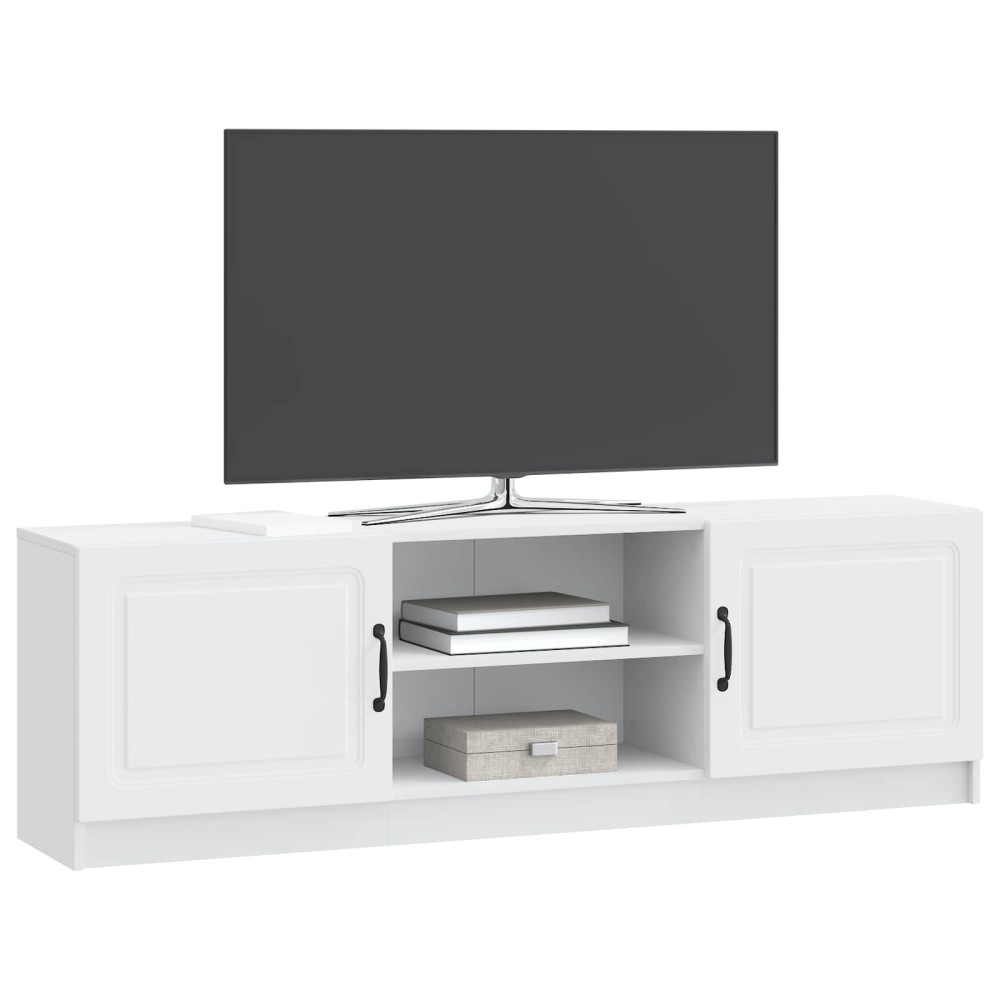 vidaXL Ντουλάπι TV Λευκό 150 x 31 x 47 εκ Επεξεργασμένο Ξύλο