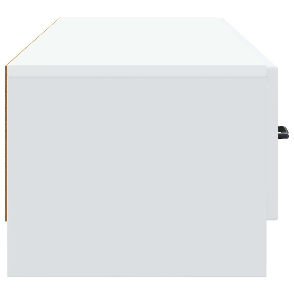 vidaXL Ντουλάπι TV Λευκό 147 x 34,5 x 27 εκ Επεξεργασμένο Ξύλο