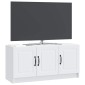 vidaXL Ντουλάπι TV Λευκό 99 x 34,5 x 47 εκ Επεξεργασμένο Ξύλο