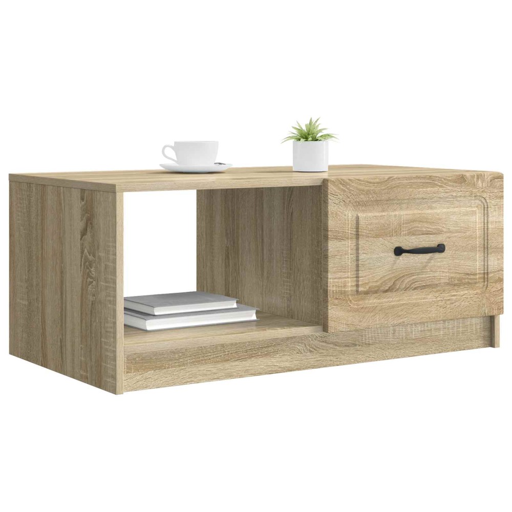 vidaXL Τραπεζάκι σαλονιού Sonoma Δρυς 90 x 50 x 37 εκ