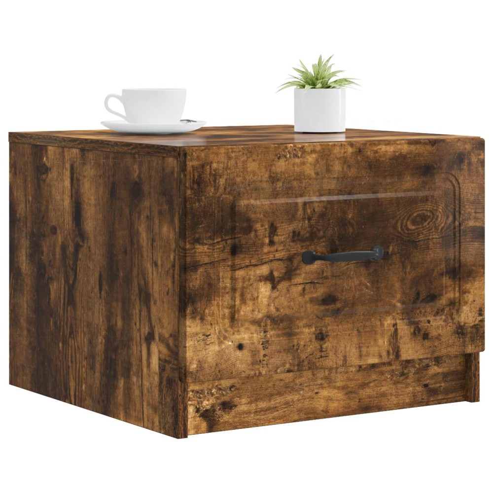 vidaXL Τραπεζάκι σαλονιού Καπνισμένο Ξύλο Δρυός 49 x 50 x 37 εκ.