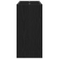 vidaXL Σχέδιο & βάση αποθήκευσης Μαύρη Οξυά 65 x 24 x 50 εκ