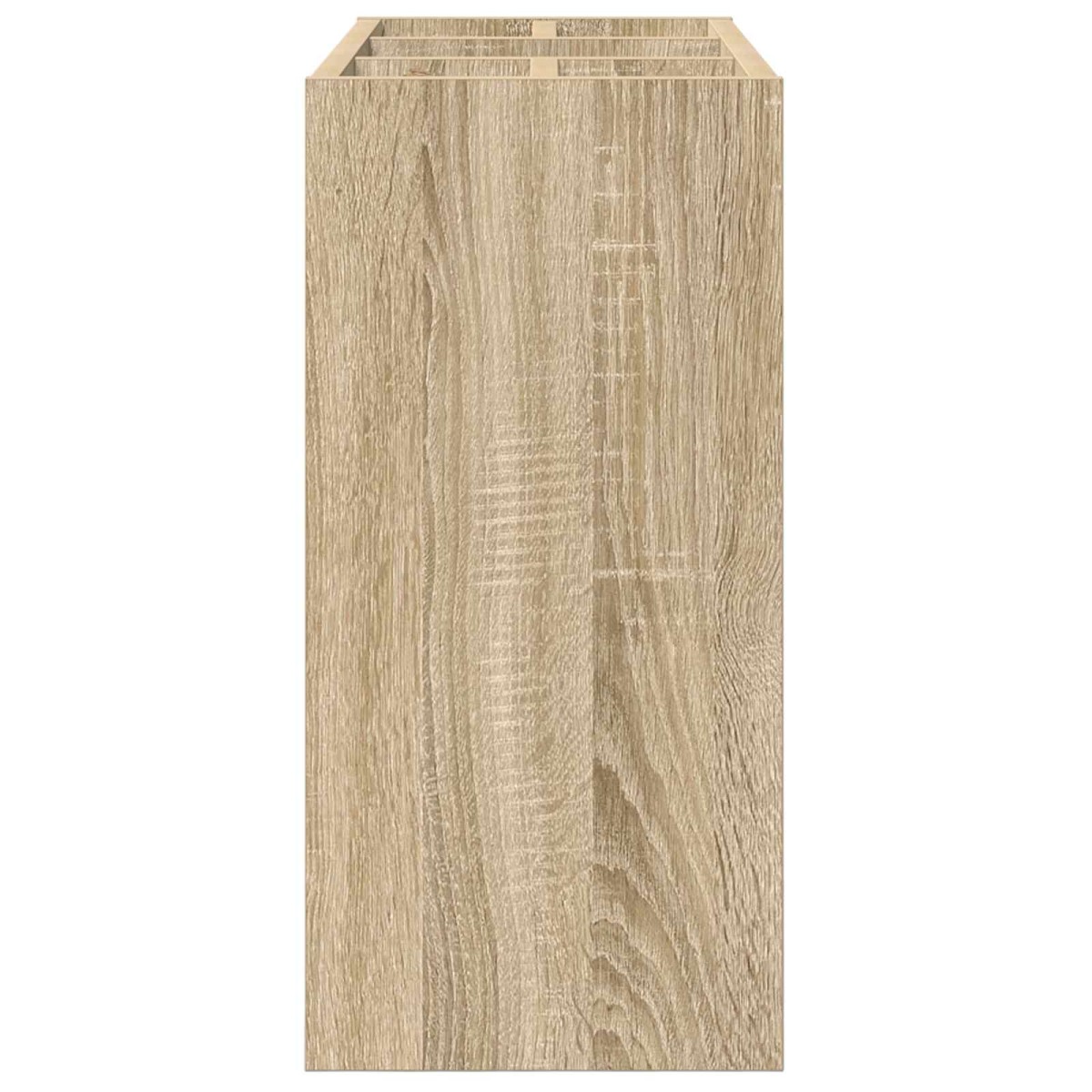 vidaXL Σχέδιο & βάση αποθήκευσης Δρύς Sonoma 65 x 24 x 50 εκ