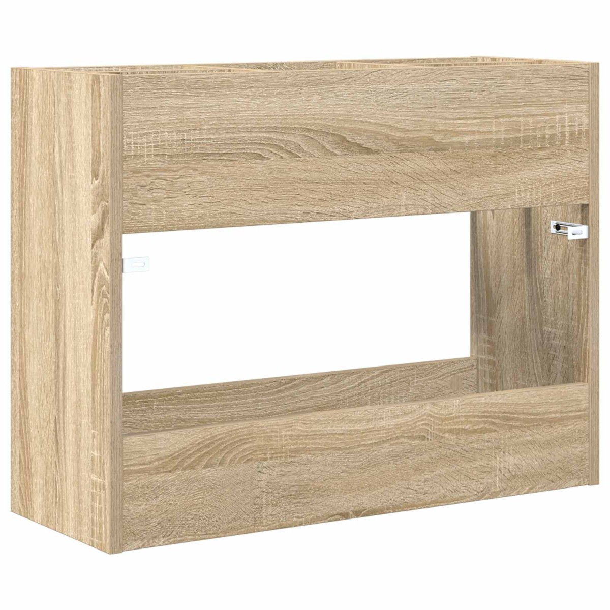 vidaXL Σχέδιο & βάση αποθήκευσης Δρύς Sonoma 65 x 24 x 50 εκ