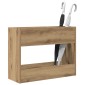 vidaXL Σχέδιο & βάση αποθήκευσης Artisan Oak 65 x 24 x 50 εκ