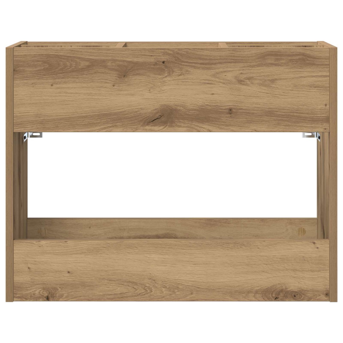 vidaXL Σχέδιο & βάση αποθήκευσης Artisan Oak 65 x 24 x 50 εκ