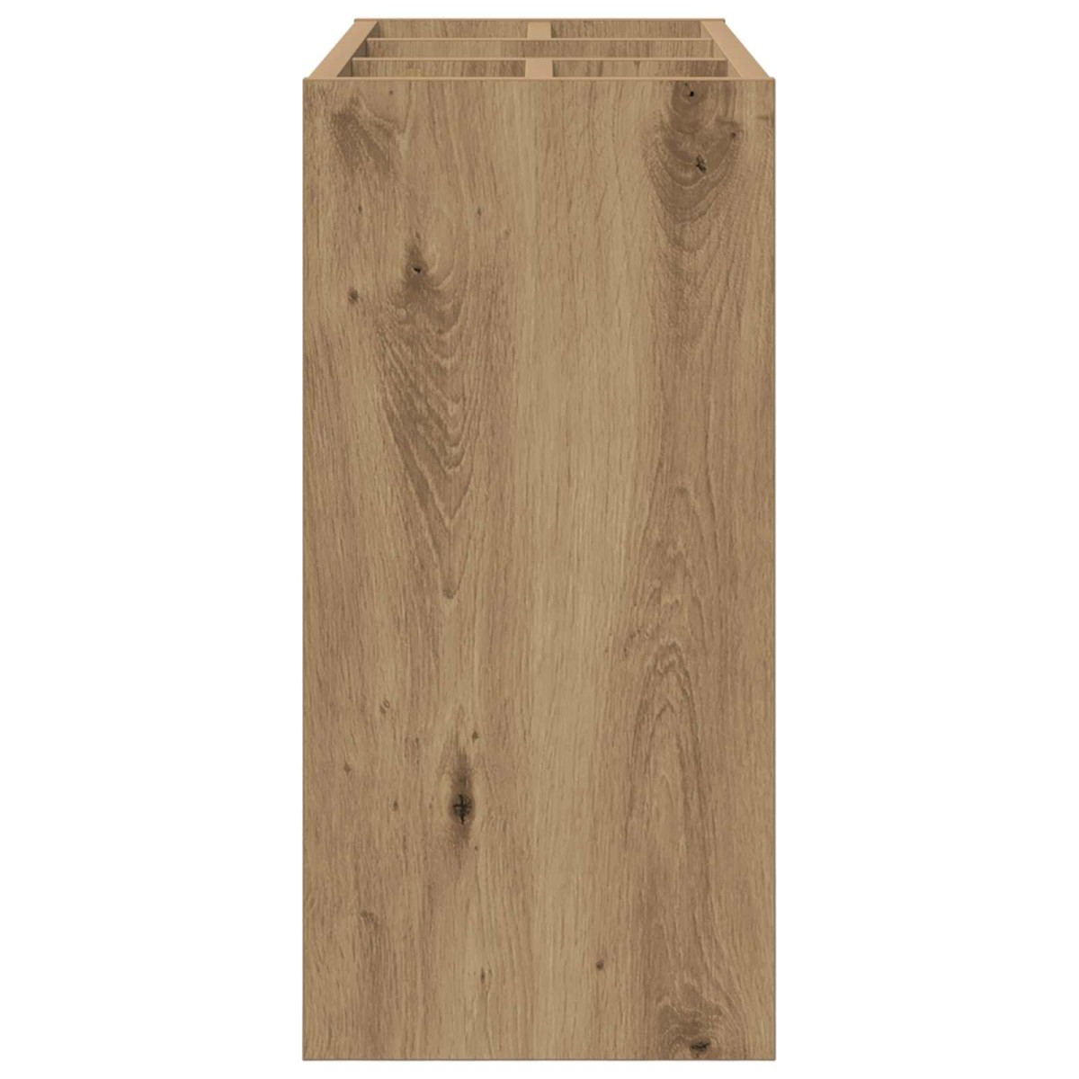 vidaXL Σχέδιο & βάση αποθήκευσης Artisan Oak 65 x 24 x 50 εκ