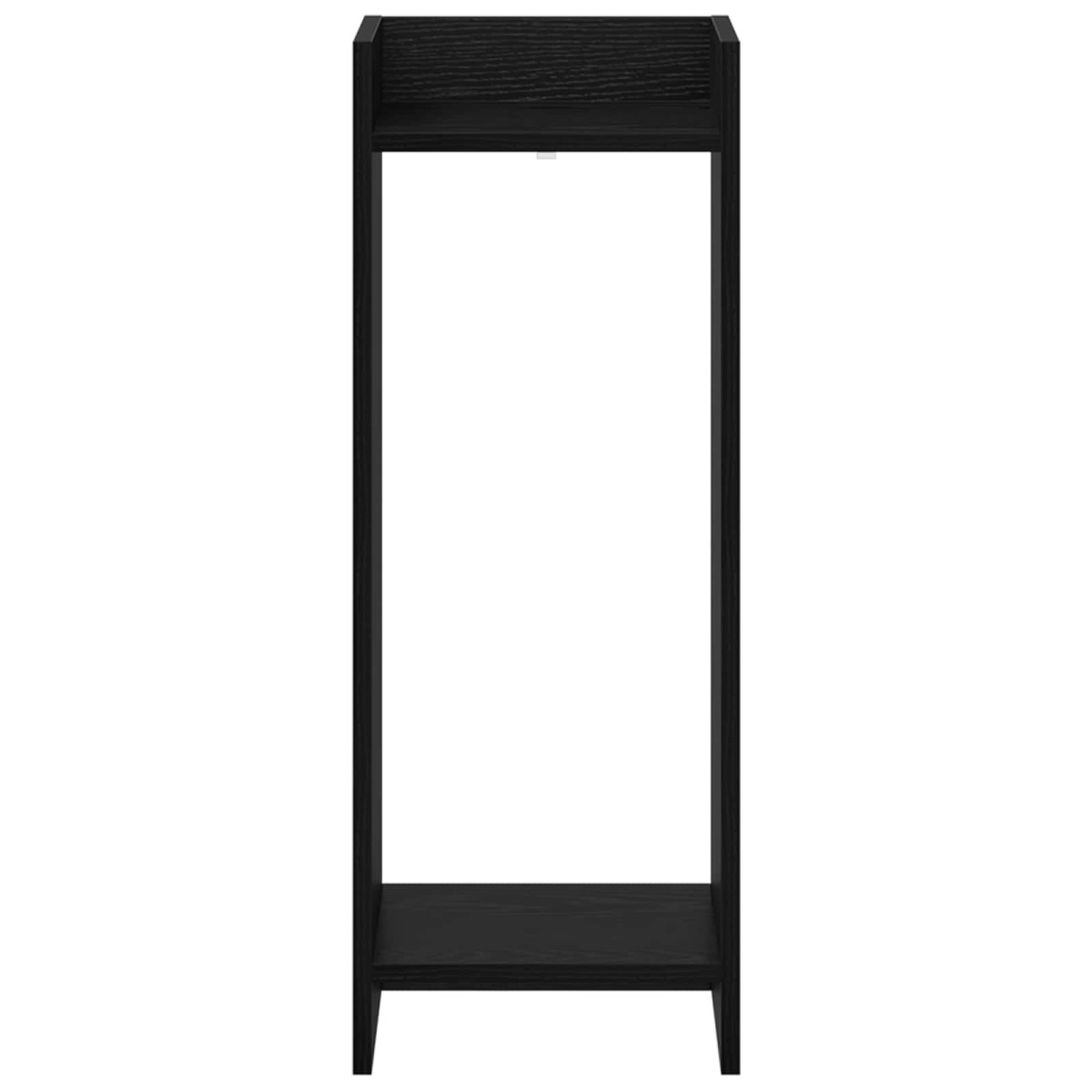 vidaXL Βάση φυτών 2 τμχ. Μαύρη Δρυς 30 x 30 x 80 cm