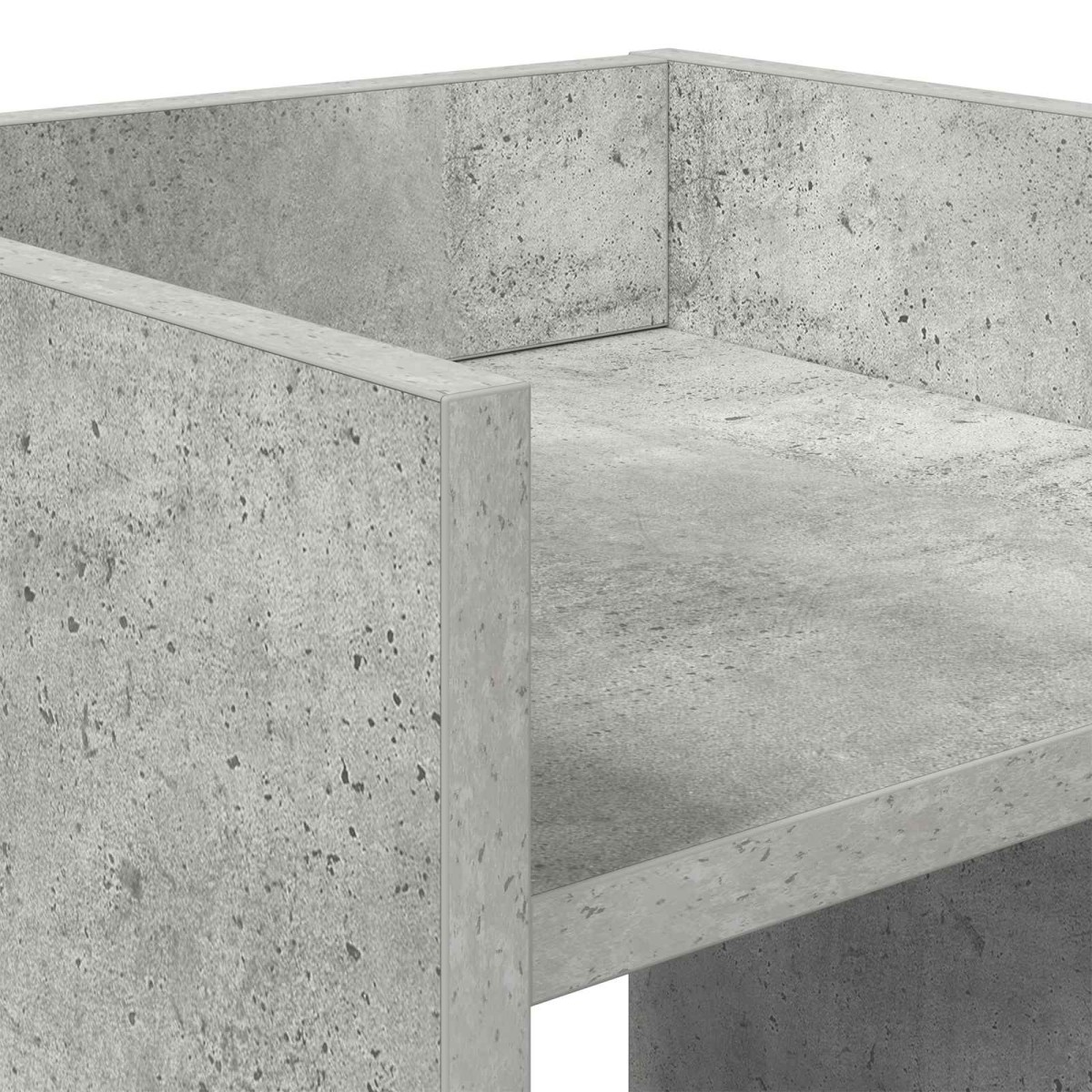 vidaXL Βάση φυτών Σκυρόχρωμο Γκρι 30 x 30 x 80 cm