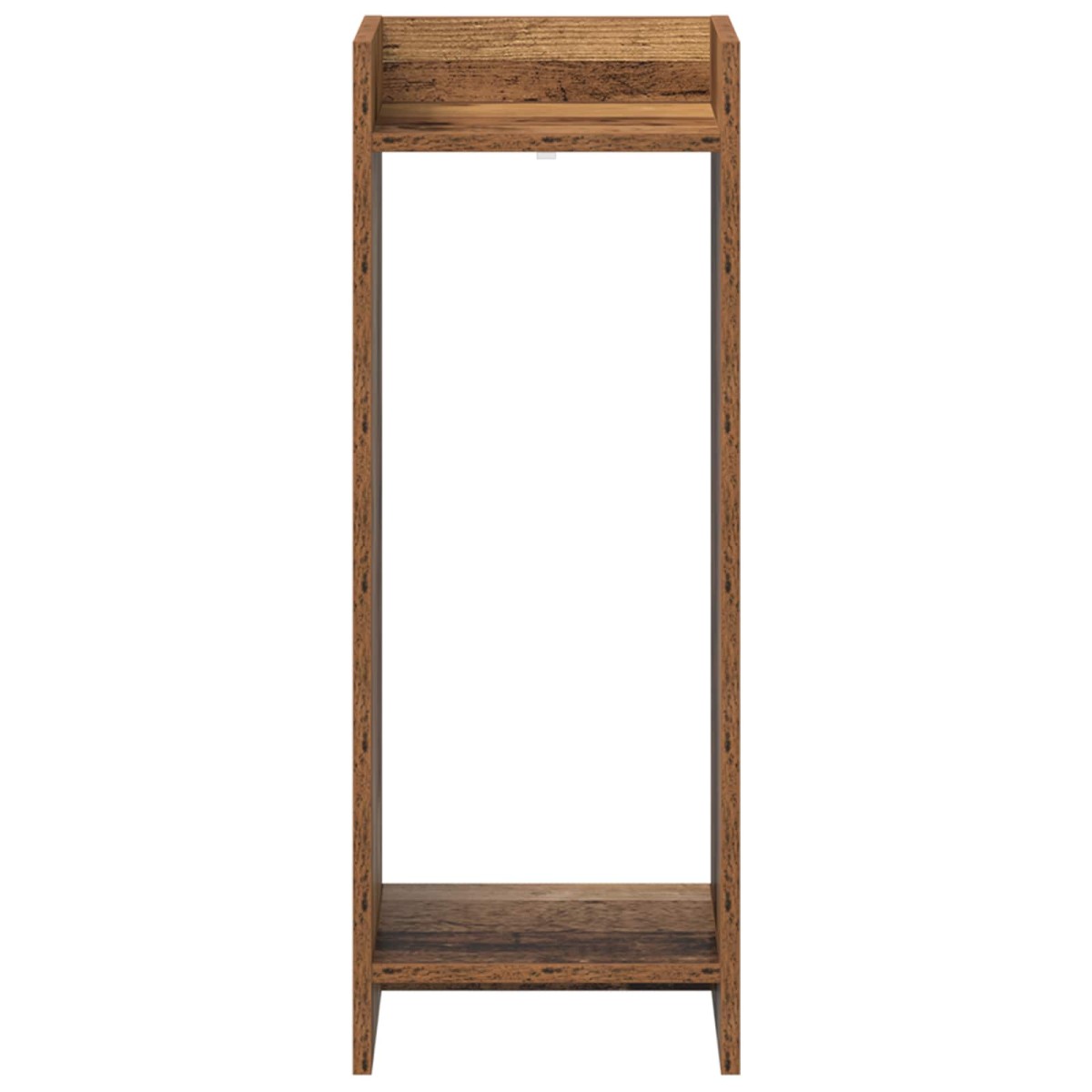 vidaXL Βάση φυτών 2 τμχ. Παλιό ξύλο 30 x 30 x 80 cm