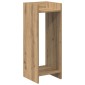 vidaXL Βάση φυτών 2 τμχ. Τεχνίτικη Δρυς 30 x 30 x 80 cm