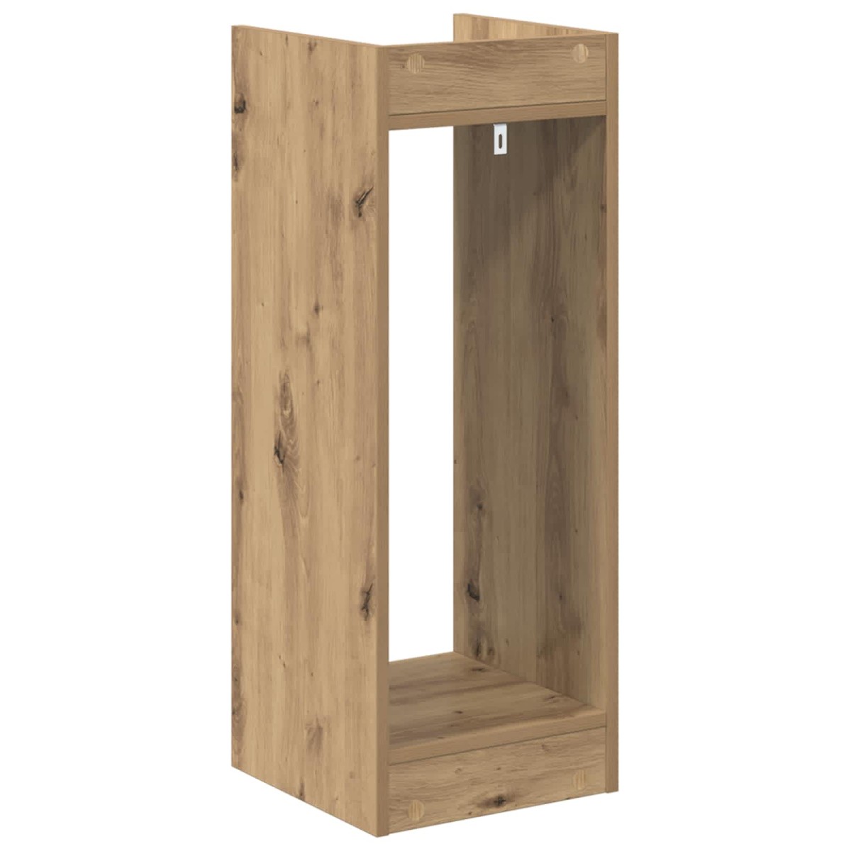 vidaXL Βάση φυτών 2 τμχ. Τεχνίτικη Δρυς 30 x 30 x 80 cm