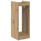 vidaXL Βάση φυτών 2 τμχ. Τεχνίτικη Δρυς 30 x 30 x 80 cm