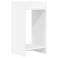 vidaXL Βάση φυτών 2 τμχ. Λευκός 30 x 30 x 60 cm
