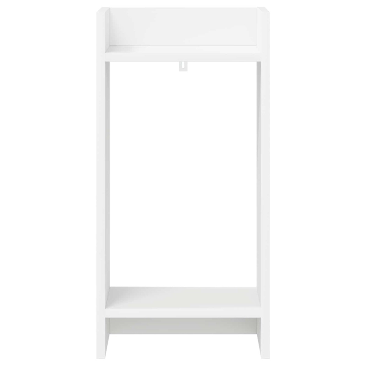 vidaXL Βάση φυτών 2 τμχ. Λευκός 30 x 30 x 60 cm