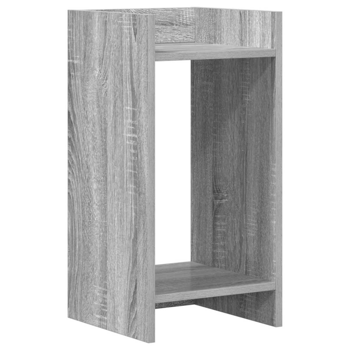 vidaXL Βάση φυτών 2 τμχ. Γκρι Σονομά 30 x 30 x 60 cm