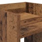 vidaXL Βάση φυτών Παλιό ξύλο 30 x 30 x 60 cm