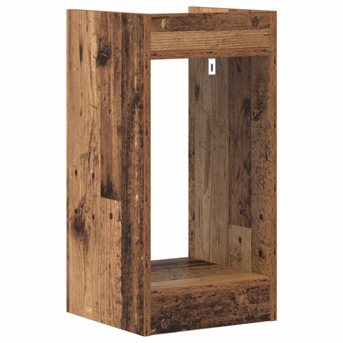 vidaXL Βάση φυτών 2 τμχ. Παλιό ξύλο 30 x 30 x 60 cm