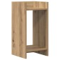 vidaXL Βάση φυτών Τεχνίτικη Δρυς 30 x 30 x 60 cm