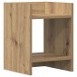 vidaXL Βάση φυτών Τεχνίτικη Δρυς 30 x 30 x 40 cm