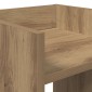 vidaXL Βάση φυτών Τεχνίτικη Δρυς 30 x 30 x 40 cm