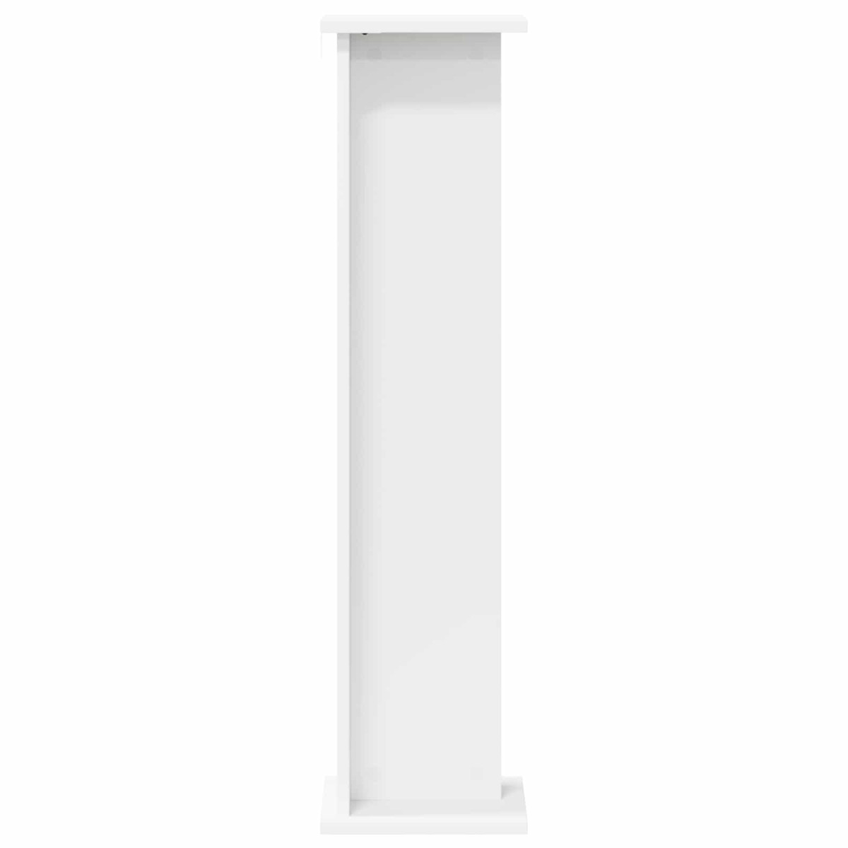 vidaXL Βάση φυτών Λευκός 25 x 25,5 x 100,5 εκ.