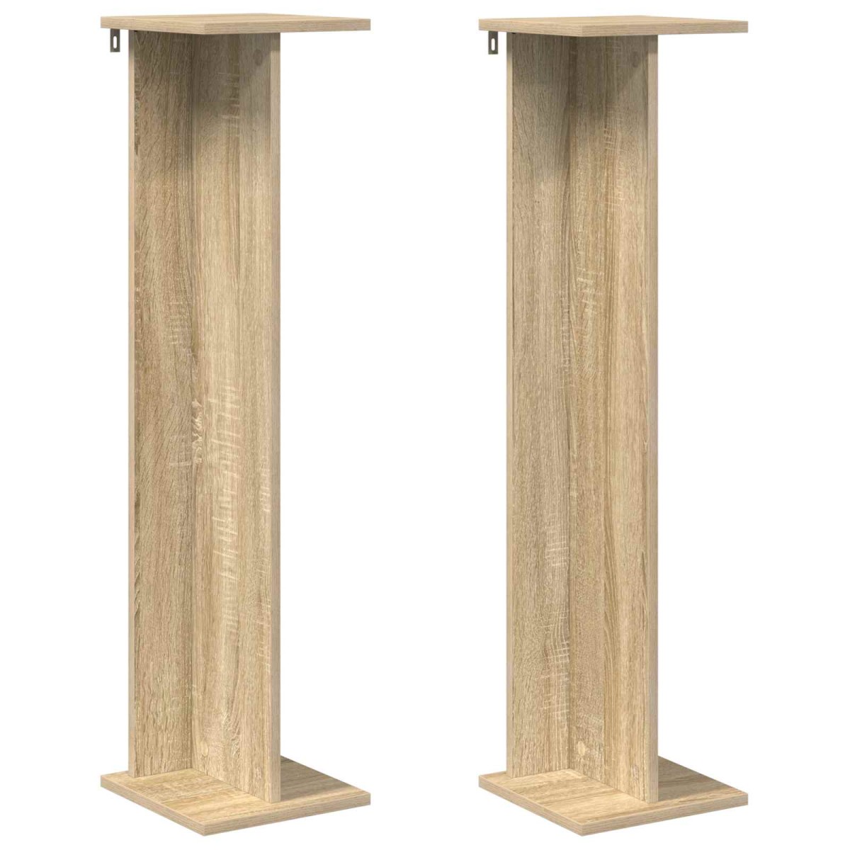 vidaXL Βάση φυτών 2 τμχ. Δρύς Sonoma 25 x 25,5 x 100,5 εκ.
