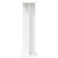 vidaXL Βάση φυτών Λευκός 25 x 25,5 x 80,5 εκ.