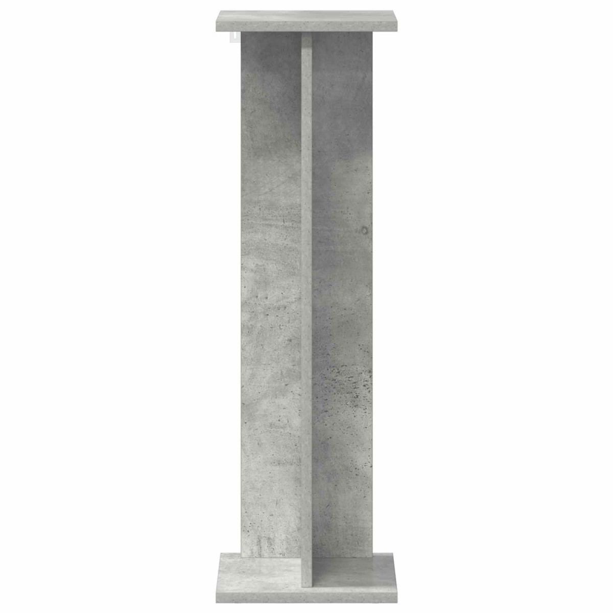 vidaXL Βάση φυτών 2 τμχ. Σκυρόχρωμο Γκρι 25 x 25,5 x 80,5 εκ.