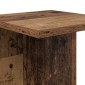 vidaXL Βάση φυτών Παλιό ξύλο 25 x 25,5 x 80,5 εκ.