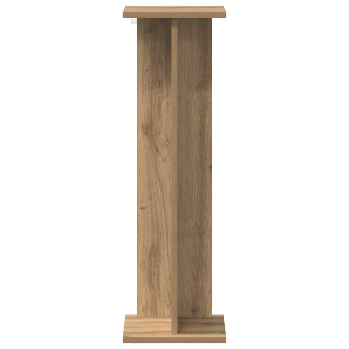 vidaXL Βάση φυτών 2 τμχ. Τεχνίτικη Δρυς 25 x 25,5 x 80,5 εκ.