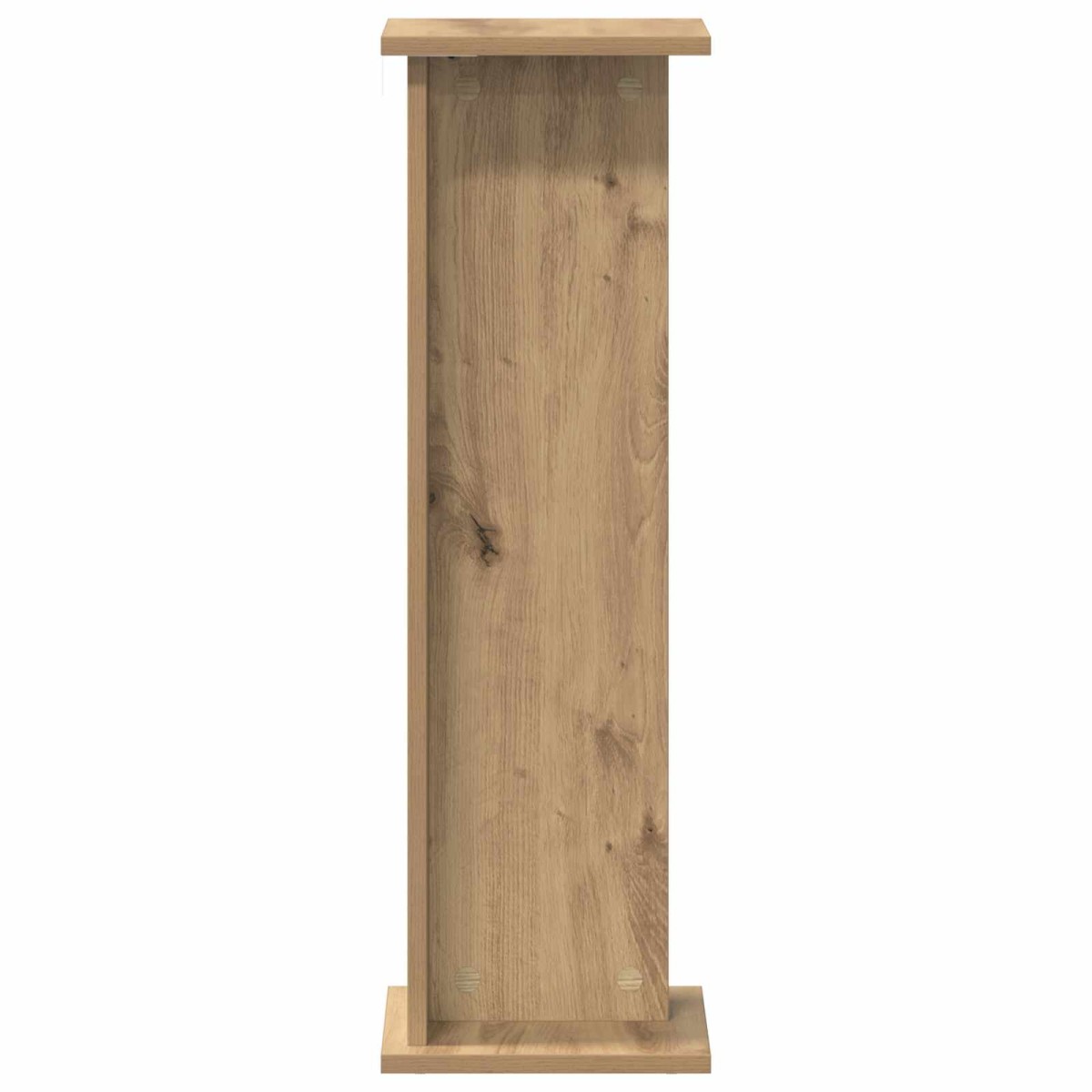 vidaXL Βάση φυτών 2 τμχ. Τεχνίτικη Δρυς 25 x 25,5 x 80,5 εκ.
