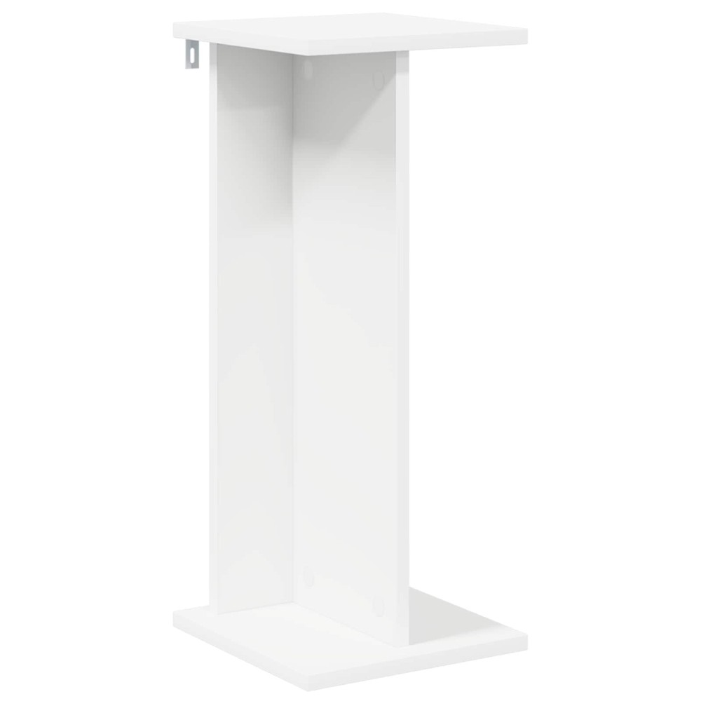 vidaXL Βάση φυτών Λευκός 25 x 25,5 x 60,5 εκ.